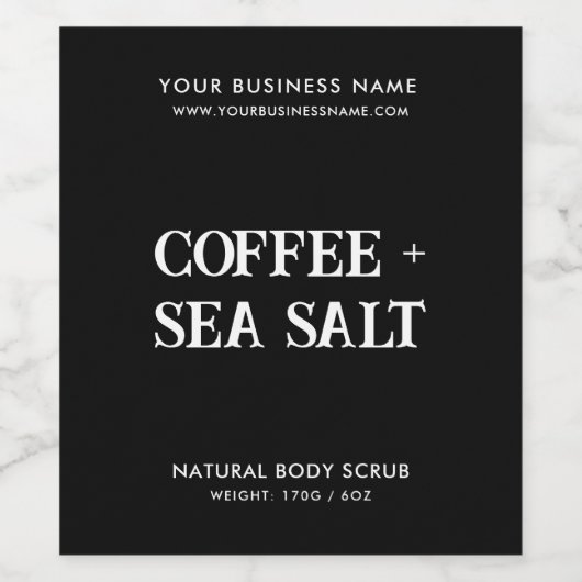 モダン体スエレガントクラブ黒製品ラベル ワインラベル (シングルラベル)