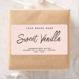 モダン体バシンプルタエレガント化粧品ラベル ラベル