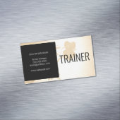 モダン体刺激を受けた動 マグネット名刺 (インサイチュ)