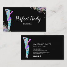 モダン体彫刻フィットネス腰ホログラフィック