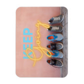 モダン保行やる気を起こさせるく マグネット (縦)