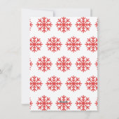 モダン信じクリスマス |写真 シーズンカード (裏面)