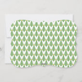 モダン信じScript Holiday Photo シーズンカード (裏面)