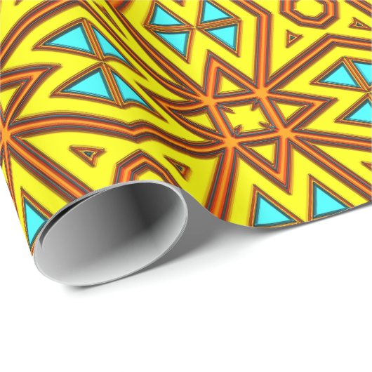 モダン先住民アメリカ31ラッピング紙 ラッピングペーパー (ロールコーナー)