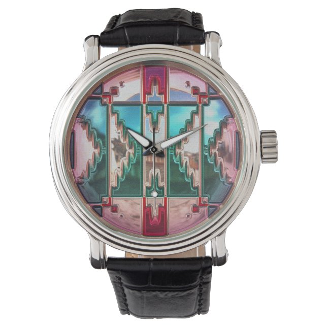 モダン先住民American 15 Watch & Numeral Options 腕時計 (正面)