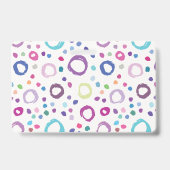 モダン先生ロゴ教育者スタッフフォトID バッジ (裏面)