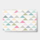 モダン先生教育者スタッフの写真ID カラフル バッジ (裏面)