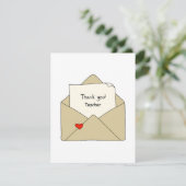 モダン先生評価サンキューカード (スタンド正面)