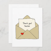 モダン先生評価サンキューカード (正面/裏面)