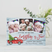 モダン全て素晴らしクリスマス3 Photo シーズンカード (スタンド正面)