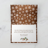 モダン全て素晴らしクリスマス3 Photo シーズンカード (内部)