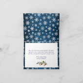 モダン全て素晴らしクリスマス3 Photo シーズンカード (内部)