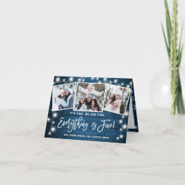 モダン全て素晴らしクリスマス3 Photo シーズンカード