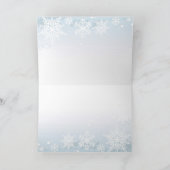 モダン全て素晴らしクリスマス3 Photo シーズンカード (内部)