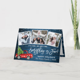 モダン全て素晴らしクリスマス3 Photo シーズンカード