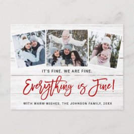 モダン全て素晴らしクリスマス3 Photo ポストカード