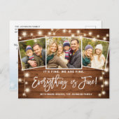 モダン全て素晴らしクリスマス3 Photo ポストカード (正面/裏面)