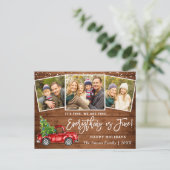 モダン全て素晴らしクリスマス3 Photo ポストカード (スタンド正面)