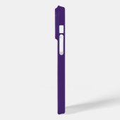 モダン六角形フォトコラージュ パーソナライズドネーム Case-Mate iPhoneケース (裏面 / 左)