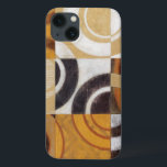 モダン円形絵画パターン iPhone 13ケース<br><div class="desc">Norman Wyatt絵を描,  Jr.絵を描によるこの数々の特徴は、9つのマモダンス目で表された色付きの円形パターンです。芸術が必要な壁や、ダーツ投げの練習をしたい人にとっては良い！</div>