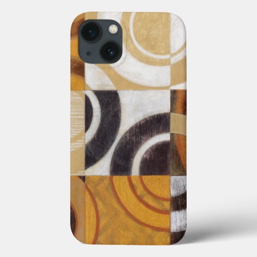 モダン円形絵画パターン Case-Mate iPhoneケース (裏面)