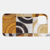モダン円形絵画パターン Case-Mate iPhoneケース (裏面 (横))