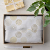 モダン円模様 薄葉紙 (ギフト)