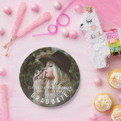 モダン写エレガント真卒業紙プレート ペーパープレート (パーティー)