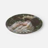 モダン写エレガント真卒業紙プレート ペーパープレート (アングル)