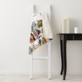 モダン写ミニマル数々の画パパギフトフリース シェルパブランケット (インサイチュ)