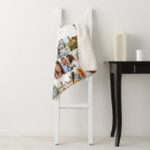 モダン写ミニマル数々の画パパフリース シェルパブランケット (インサイチュ)