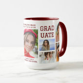 モダン写数々の真卒業生 マグカップ (正面右)