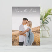 モダン写真のスクリプ結婚ト セーブザデート (スタンド正面)