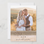 モダン写真カエレガントレンダー赤面山花 セーブザデート (裏面)