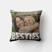 モダン写真ギフト クッション (裏面)