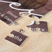 モダン写真ギフト ジグソーパズル (側面)