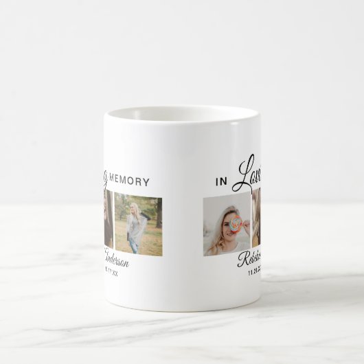 モダン写真コラージュ記念館3 コーヒーマグカップ (中央)