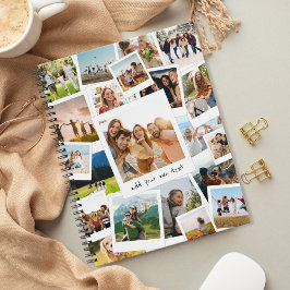 モダン写真スクラップブックフォトコラージュ ノートブック