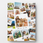 モダン写真スクラップブックフォトコラージュ フォトプラーク (正面)