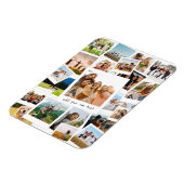 モダン写真スクラップブックフォトコラージュ マグネット (左側)