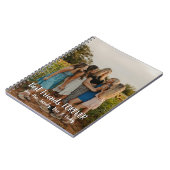 モダン写真パーソナライズされた友最高の達が永遠に ノートブック (左側)