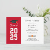 モダン写真卒業2025 招待状 (スタンド正面)