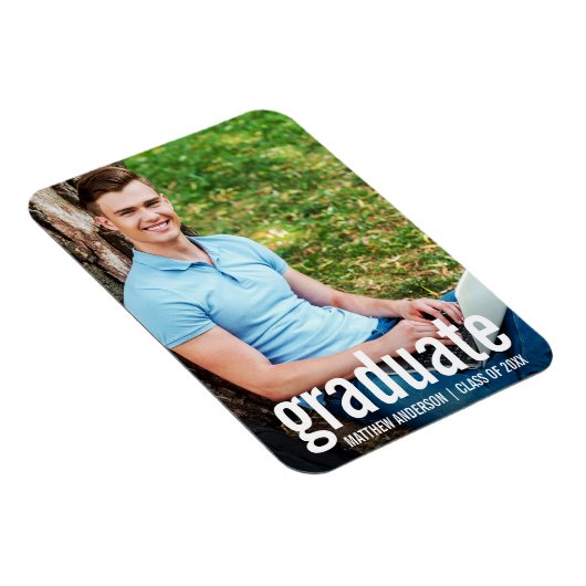 モダン写真卒業 マグネット (右側)