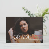 モダン写真卒業 招待状 (スタンド正面)