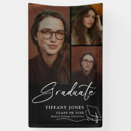 モダン写真卒業 横断幕