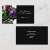 モダン写真家名刺 名刺 (正面/裏面)