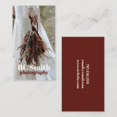 モダン写真家名刺 名刺 (正面/裏面)