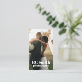 モダン写真家名刺 名刺 (スタンド正面)