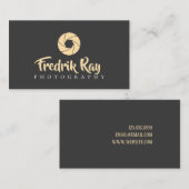 モダン写真家名刺 名刺 (正面/裏面)