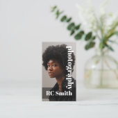 モダン写真家名刺 名刺 (スタンド正面)